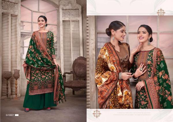 Jaimau Faiza Pashmina Designer Dress Material